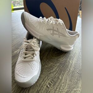 Asics White Gel Challenger 14 Athletic Sneaker